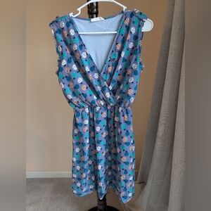 Adorable ladybug print dress
